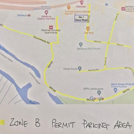 A Wonderful Place In The Hub Of The City, Yet On The Edge Of The Countryside Salisbury Zewnętrze zdjęcie